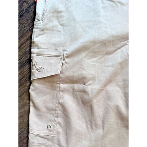 Salt Life Men's Hybrid SLX-QD Performance 10" Cargo Shorts Taupe Beige 30 - Picture 5 of 10